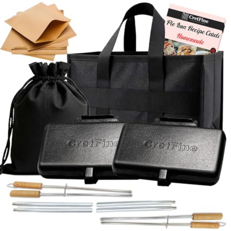 Sandwich Press Panini - Extendable XL Pie Irons Cast Iron