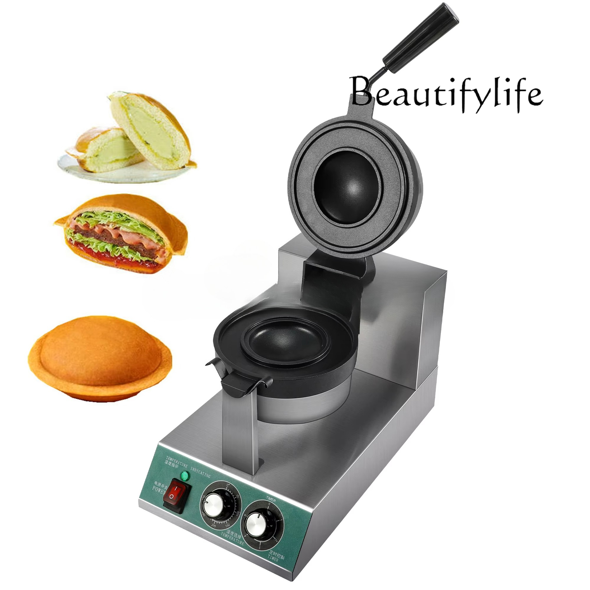 Sandwich Press Panini - 220V Nonstick Panini Press Sandwich Electric