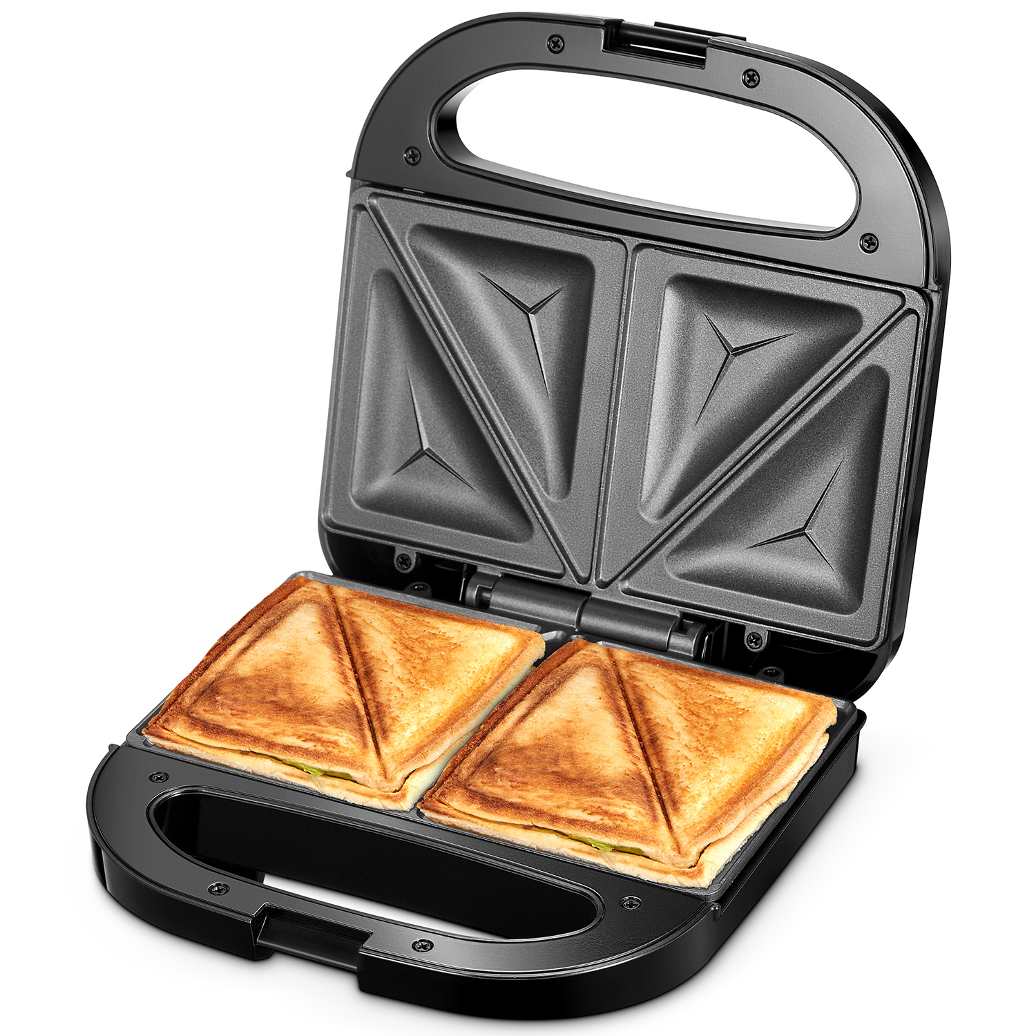 Sandwich Press Panini - Stainless Steel 750W Sandwich & Panini