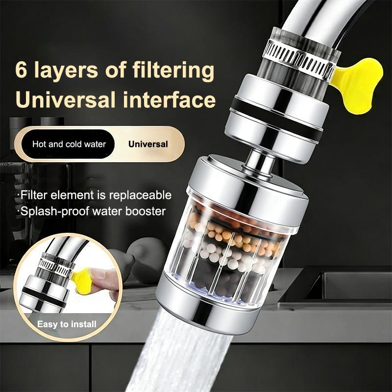 Commercial Kitchen Tap - SU 360° Rotatable 6 Layers Faucet
