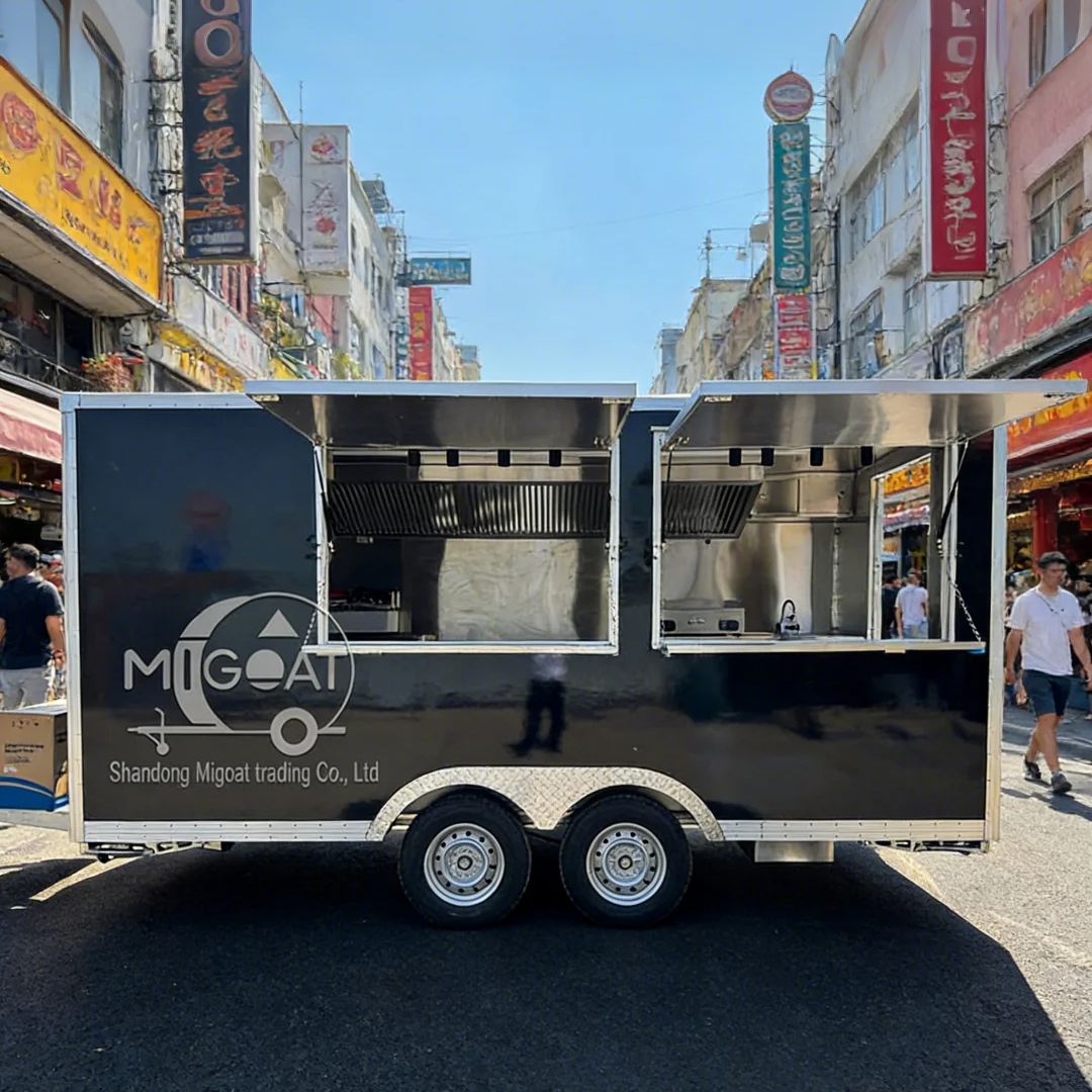 Commercial Kitchen Ventilation - Commercial Mobile Kitchen Truck Food Catering