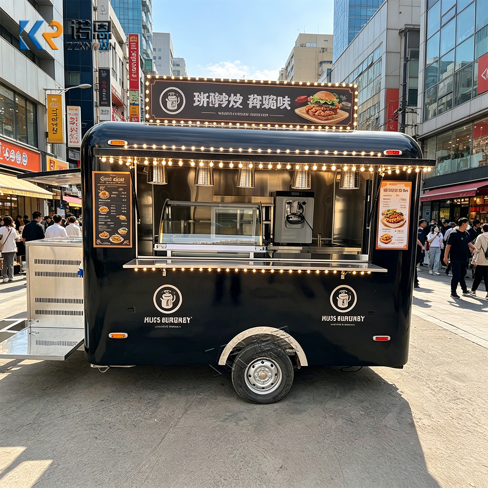 Commercial Kitchen Trailer - Street Mobile Catering Kitchen Trailer BBQ