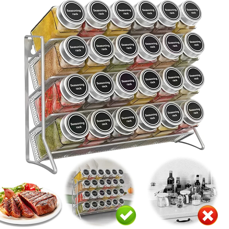 4 Tier Carbon Steel Spice Orga - Commercial Kitchen Shelving avis et prix