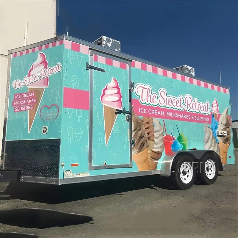 USA Approved Custom Food Trail - Commercial Kitchen Trailer avis et prix