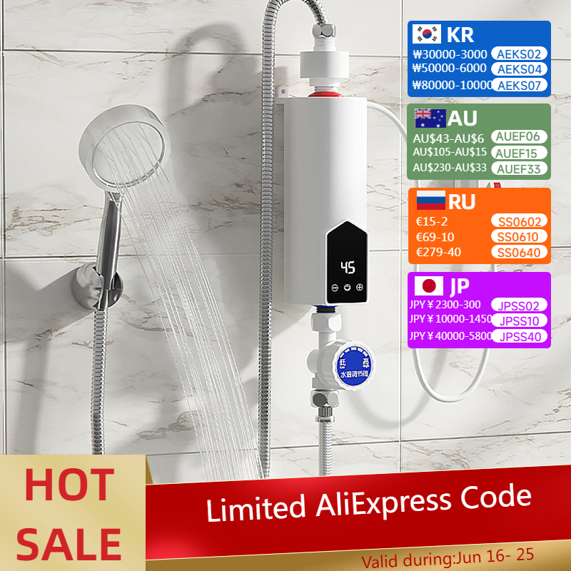 3500W Kitchen Bathroom Instant - Commercial Kitchen Tap avis et prix