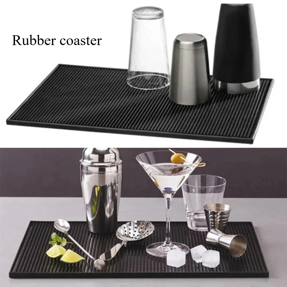 Rubber Bar Mat Coasters Coffee - Commercial Kitchen Mats avis et prix