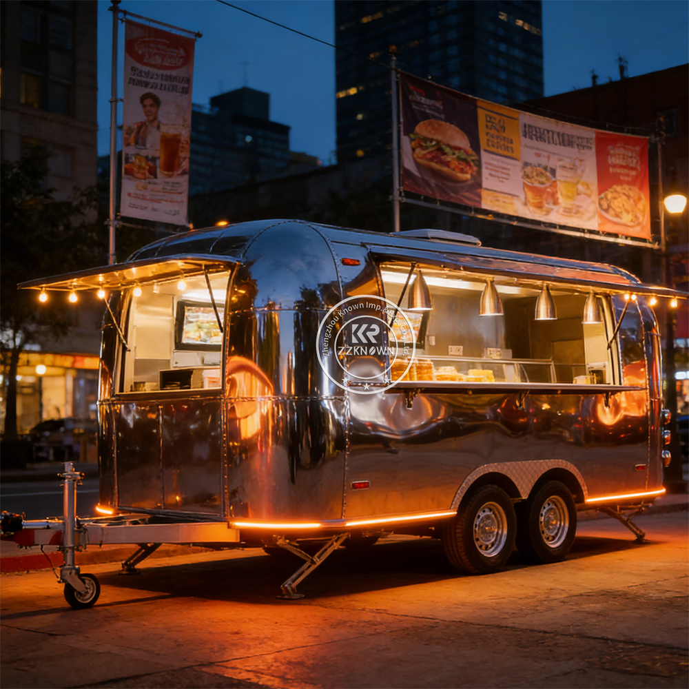Commercial Pizza Coffee Truck  - Commercial Kitchen Trailer avis et prix