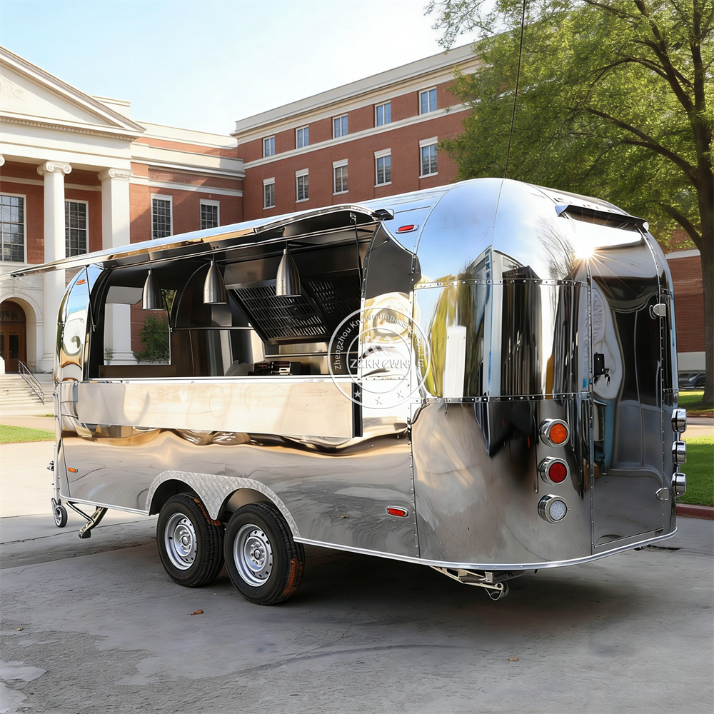 Commercial Pizza Coffee Truck  - Commercial Kitchen Trailer avis et prix