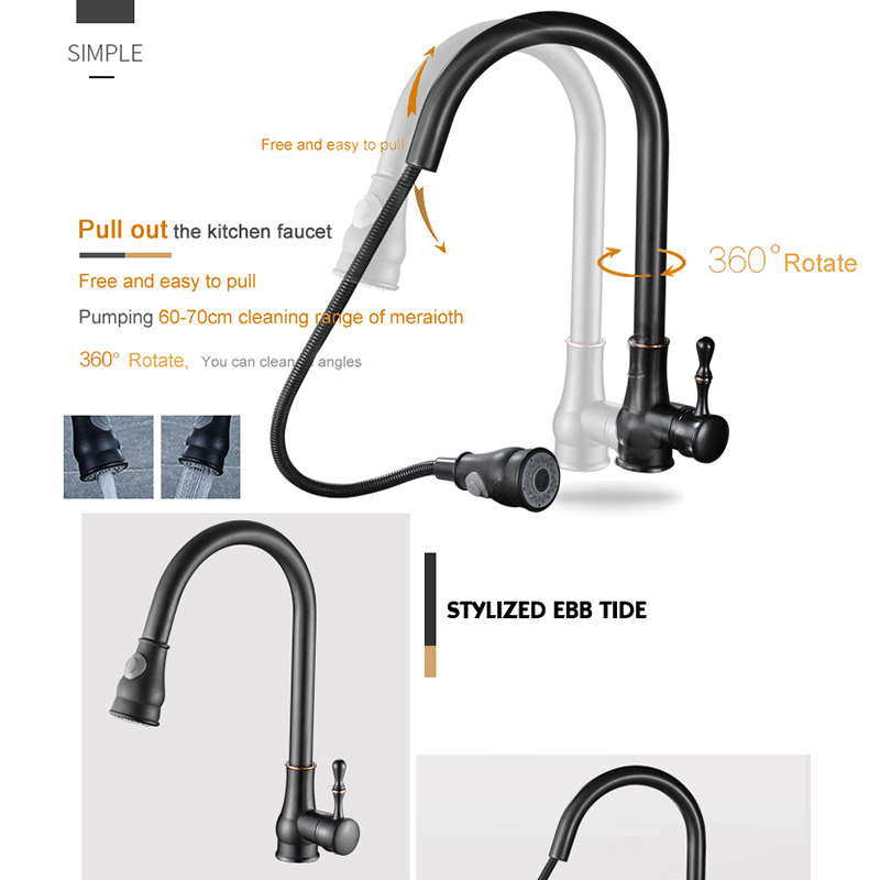 BAKALA Single Hole Kitchen Fau - Commercial Kitchen Mixer Tap avis et prix