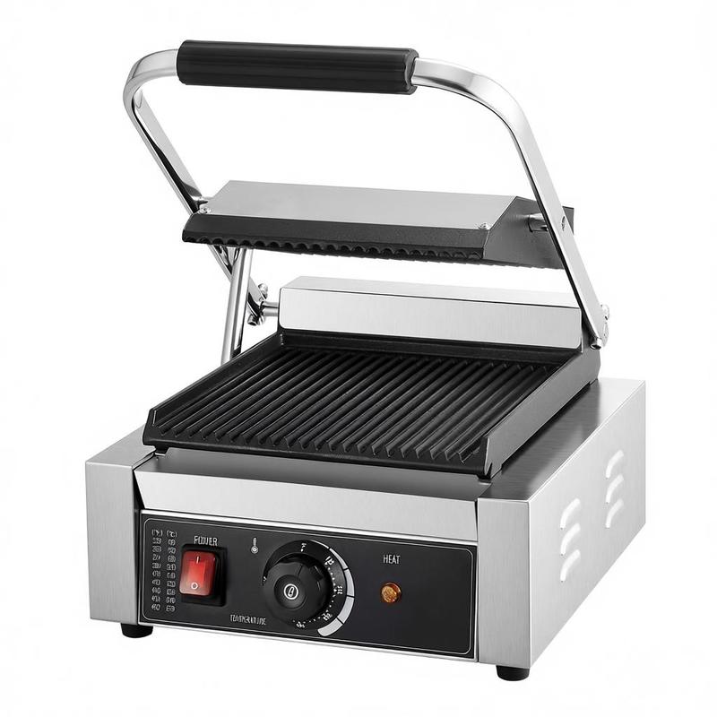 Commercial Panini Grill, 1800W - Sandwich Press Panini avis et prix