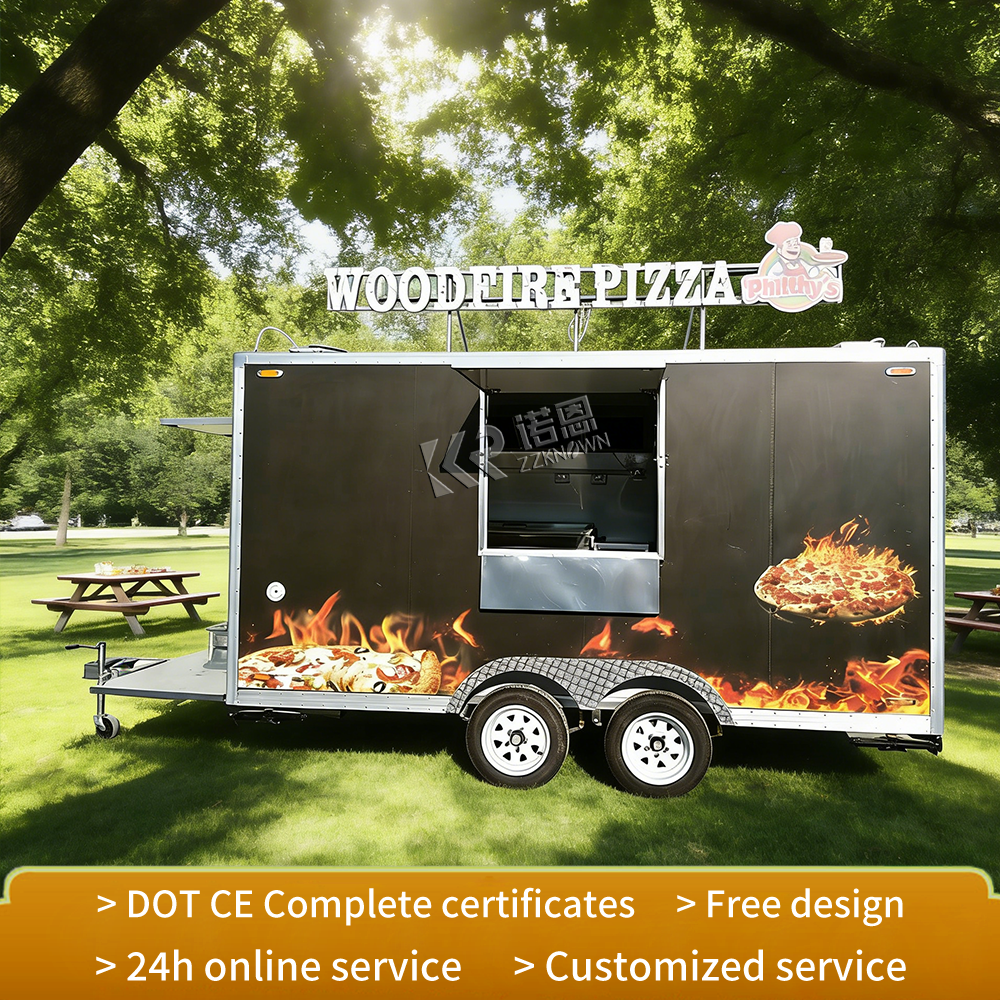 Customizable Food Vending Cart - Commercial Kitchen Trailer avis et prix