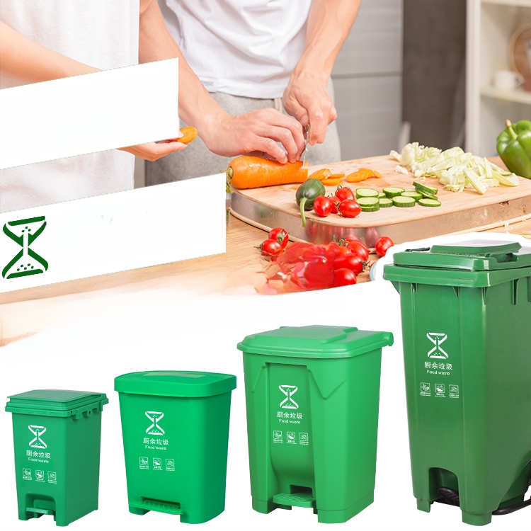Large Size Kitchen Waste Bin F - Commercial Kitchen Garbage Can avis et prix