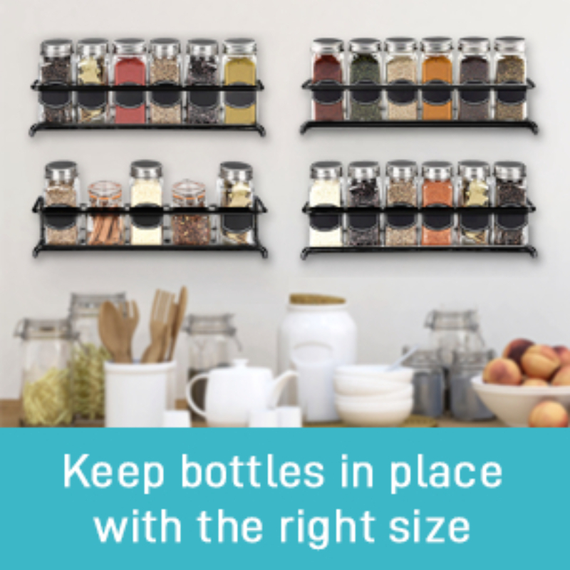 2PCS Kitchen Spice Rack Metal  - Commercial Kitchen Shelving avis et prix