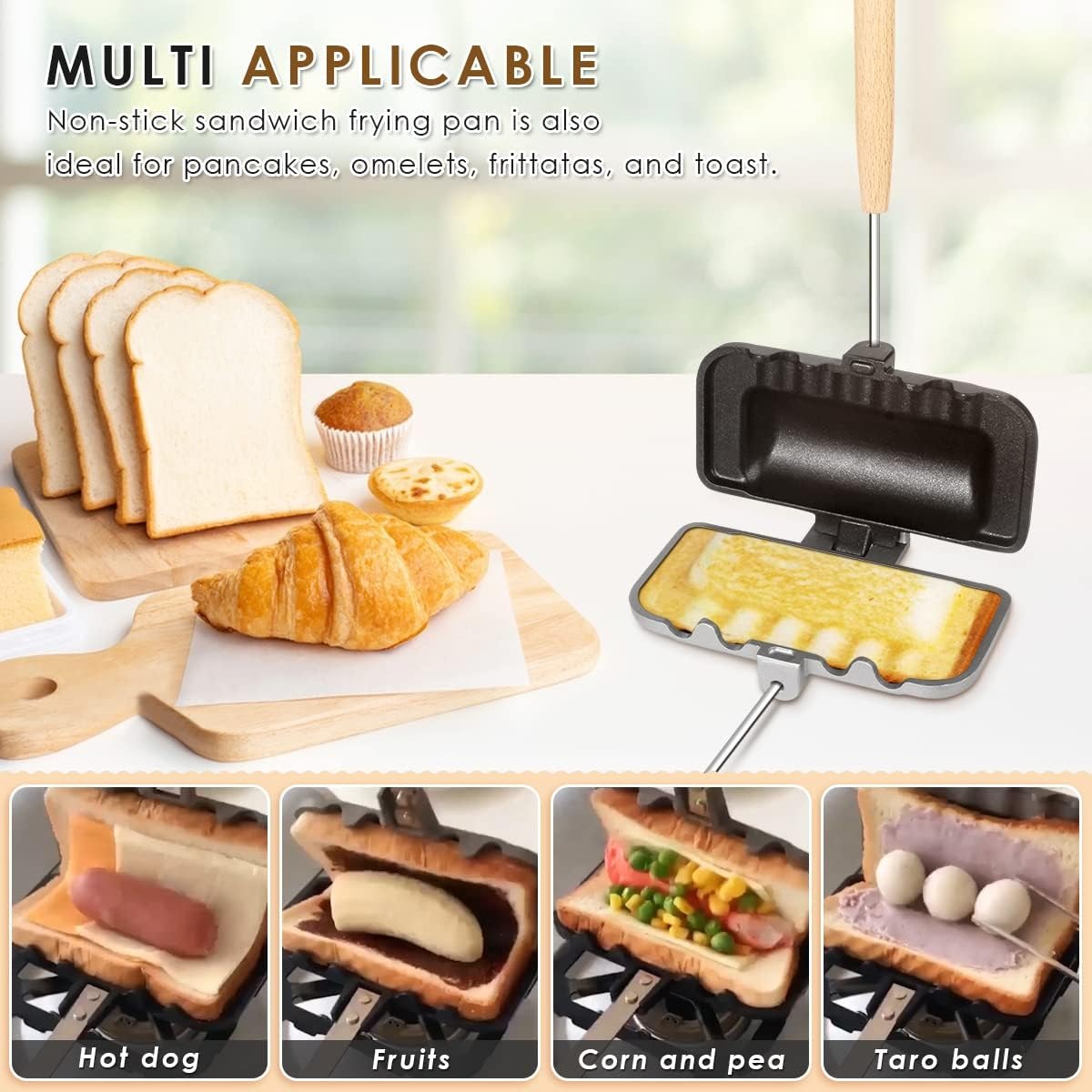 Hot Sandwich Maker, 4w1h Sandw - Sandwich Press Panini avis et prix