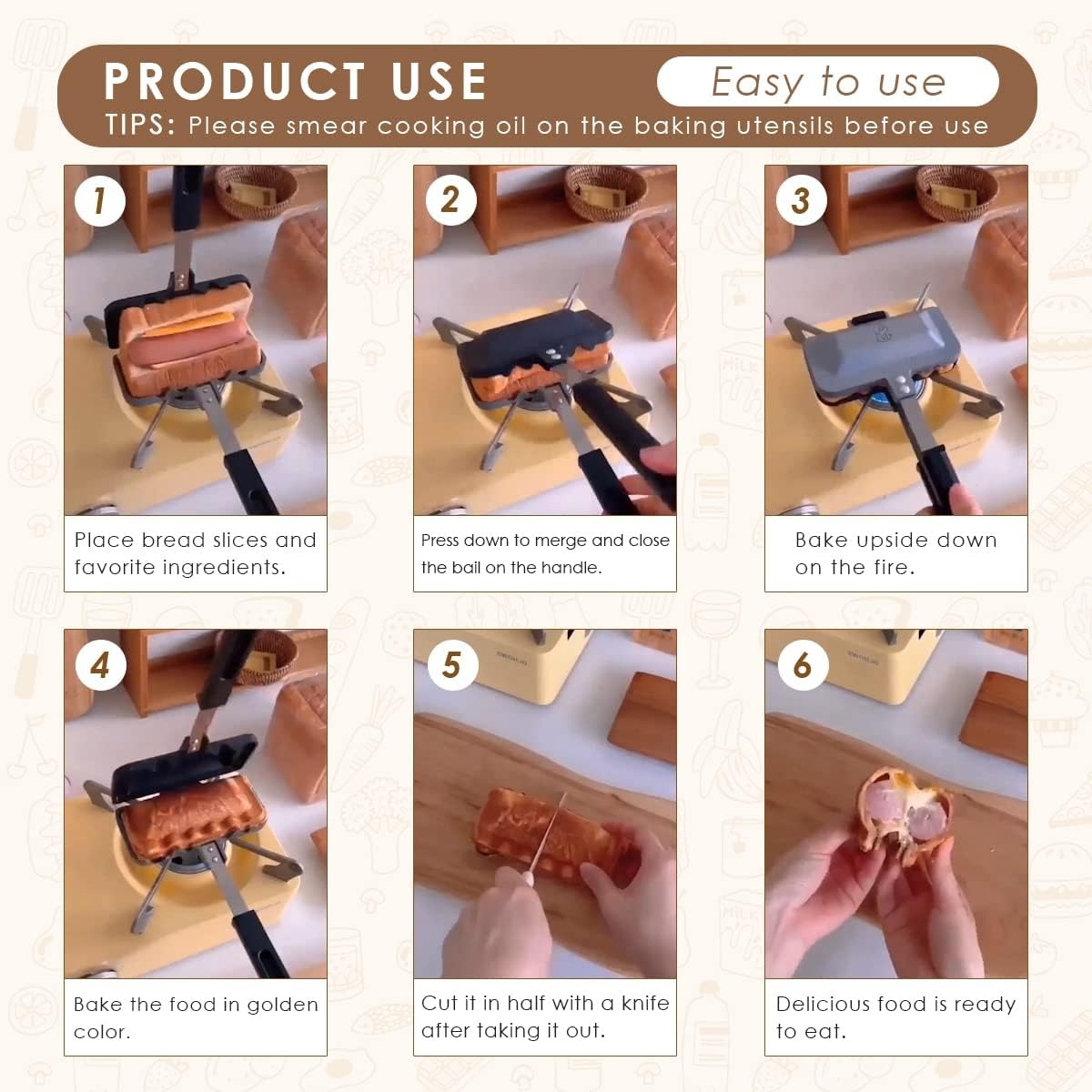 Hot Sandwich Maker, 4w1h Sandw - Sandwich Press Panini avis et prix