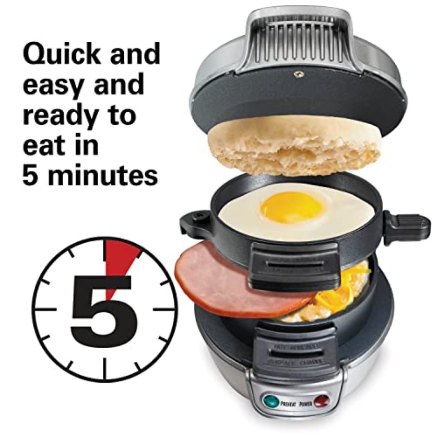 Breakfast Sandwich Maker with  - Sandwich Press Panini avis et prix