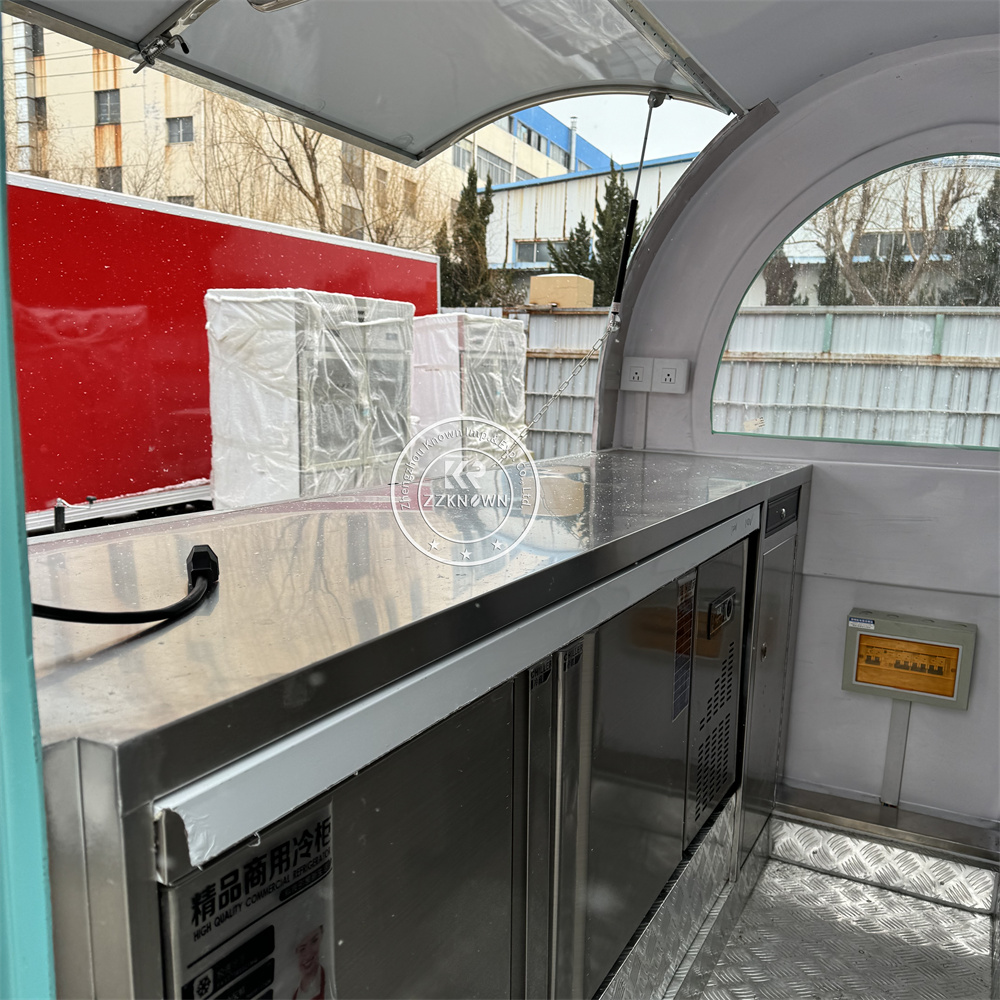 Commercial Concession Food Car - Commercial Kitchen Trailer avis et prix