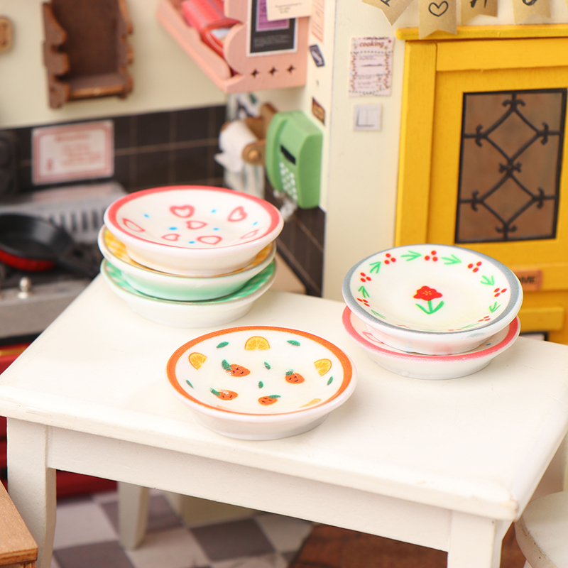 5Pcs 1/12 Dollhouse Mini Plate - Commercial Kitchen Setup avis et prix