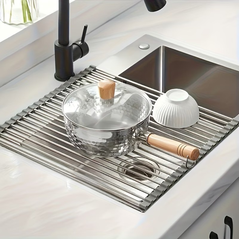 1pc Foldable Stainless Steel D - Commercial Kitchen Shelving avis et prix