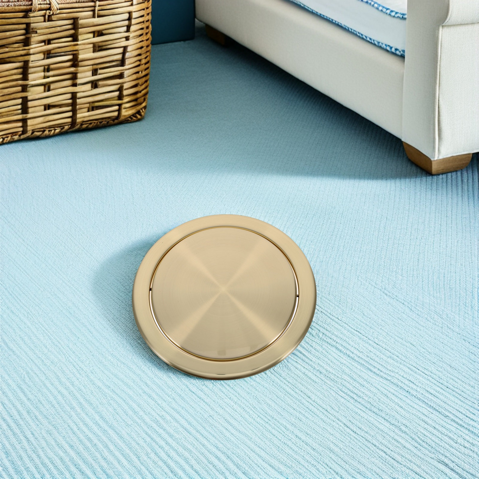 Recessed Trash Bin Lid Stainle - Commercial Kitchen Garbage Can avis et prix