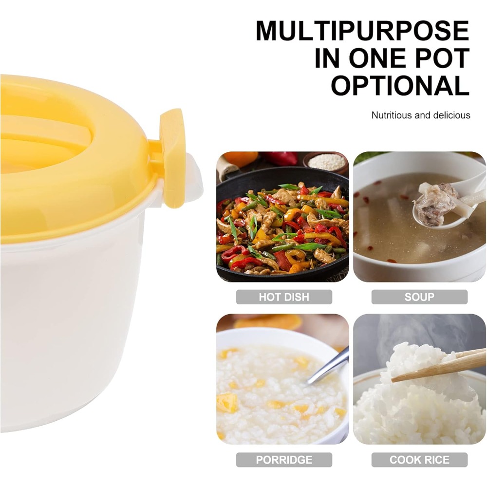 Portable Microwave Rice Cooker - Commercial Kitchen Steamer avis et prix