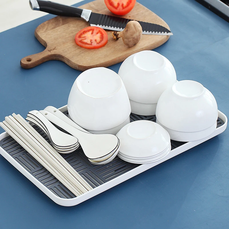 Plastic Drain Rack Dish Cup Dr - Commercial Kitchen Mats avis et prix