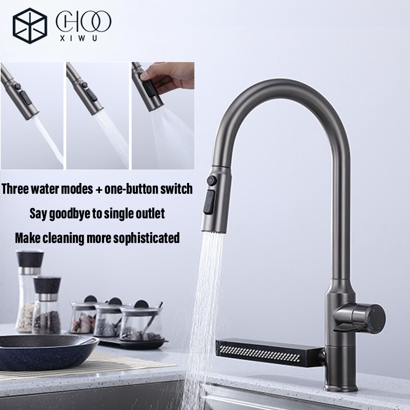 CHOOXI WU-Black Kitchen Faucet - Commercial Kitchen Mixer Tap avis et prix
