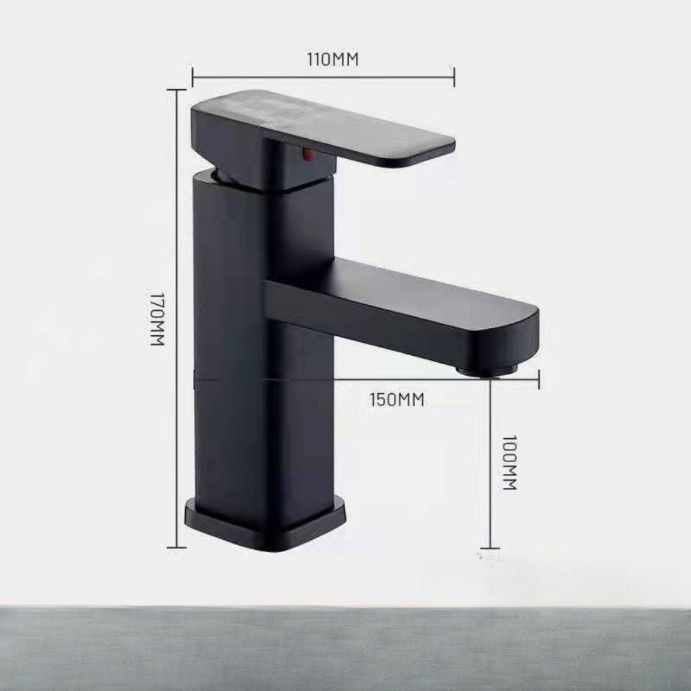 Black Bathroom Faucets Hot and - Commercial Kitchen Mixer Tap avis et prix