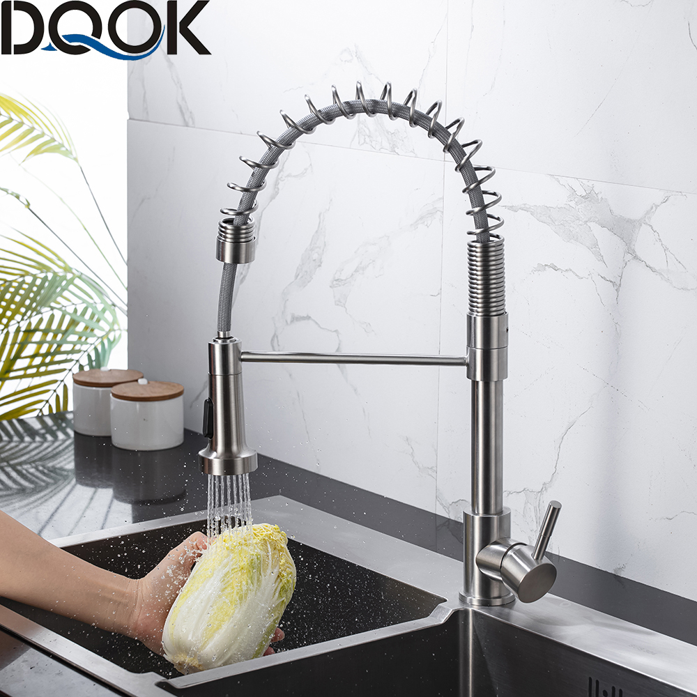 DQOK Matte Black Kitchen Fauce - Commercial Kitchen Mixer Tap avis et prix