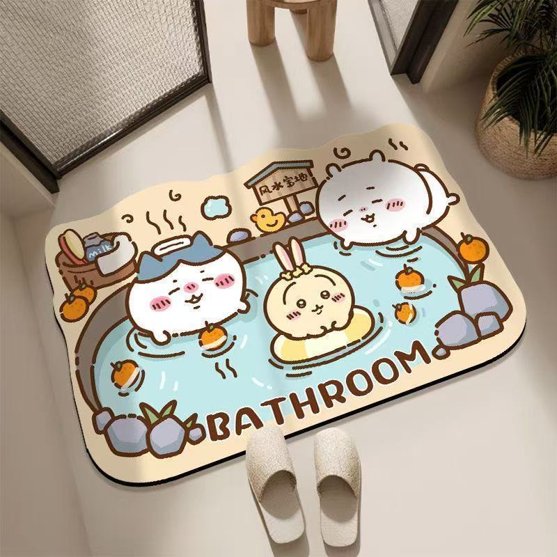Chiikawa Floor Mat Quick-dryin - Commercial Kitchen Setup avis et prix