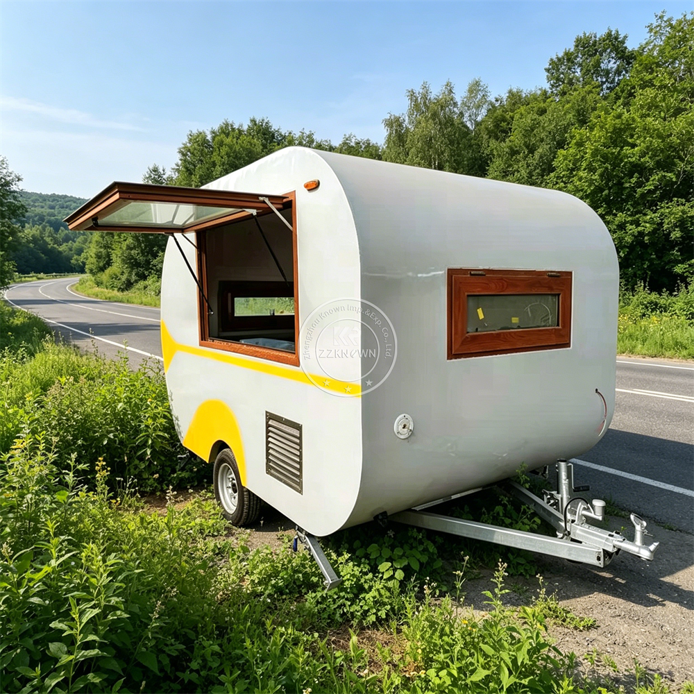 Stainless Steel Mobile Food Tr - Commercial Kitchen Trailer avis et prix