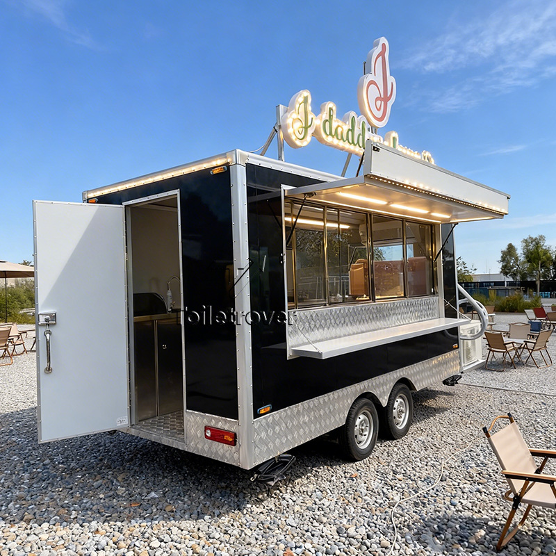Cheap Food Truck Carts Customi - Commercial Kitchen Trailer avis et prix