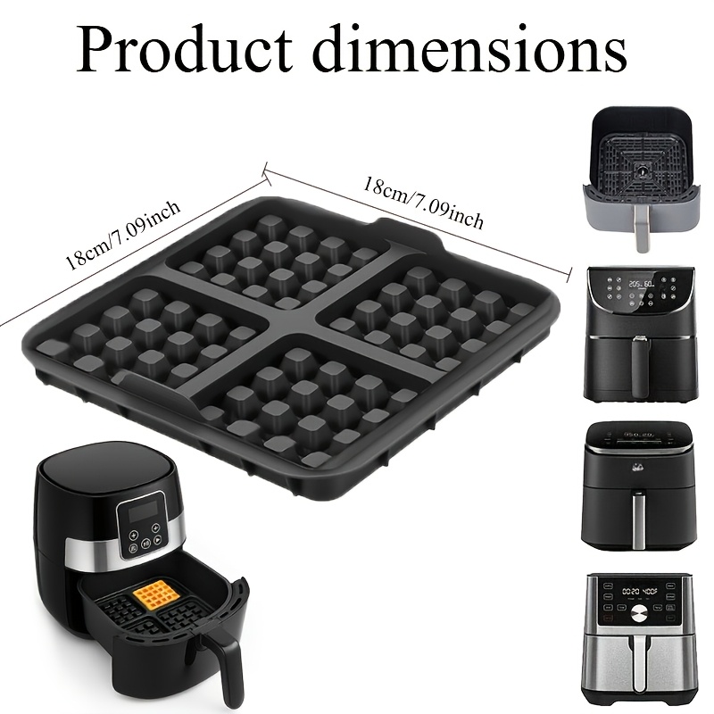 Square Waffle Mold, Non-Stick  - Commercial Kitchen Cooking avis et prix
