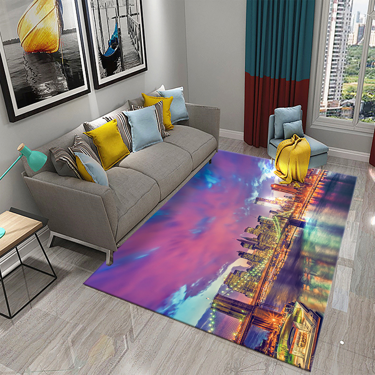 New York Street View Carpet fo - Commercial Kitchen York avis et prix