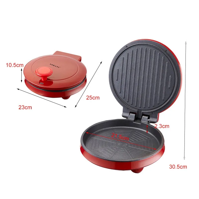 110V Electric Pizza Machine, D - Sandwich Press Panini avis et prix