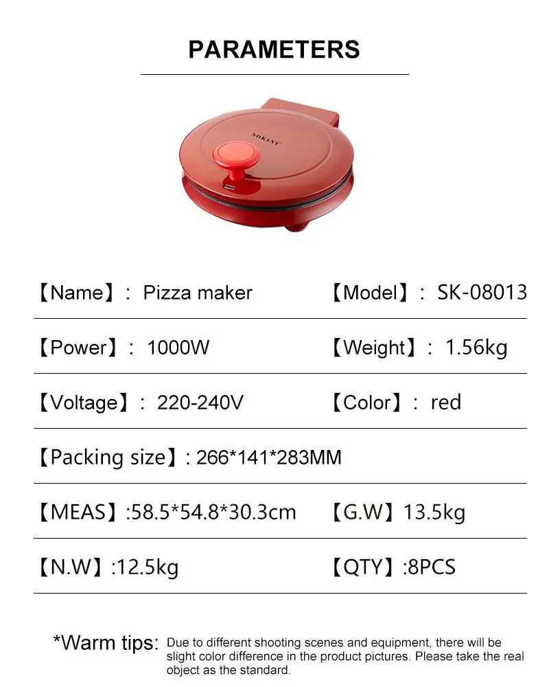 110V Electric Pizza Machine, D - Sandwich Press Panini avis et prix