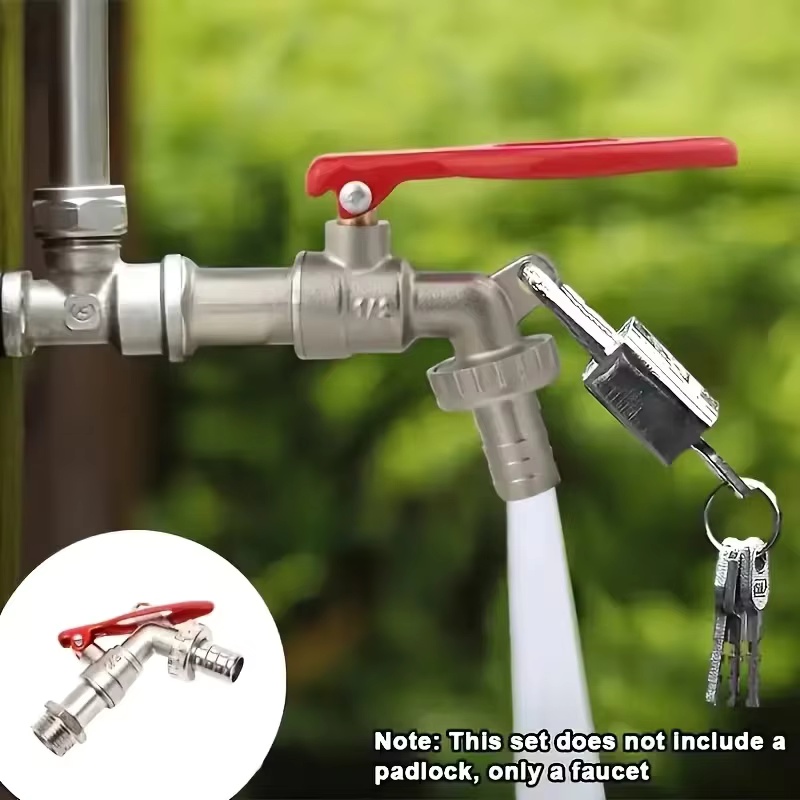 1Pc 1/2 Inch Zinc Alloy Faucet - Commercial Kitchen Tap avis et prix