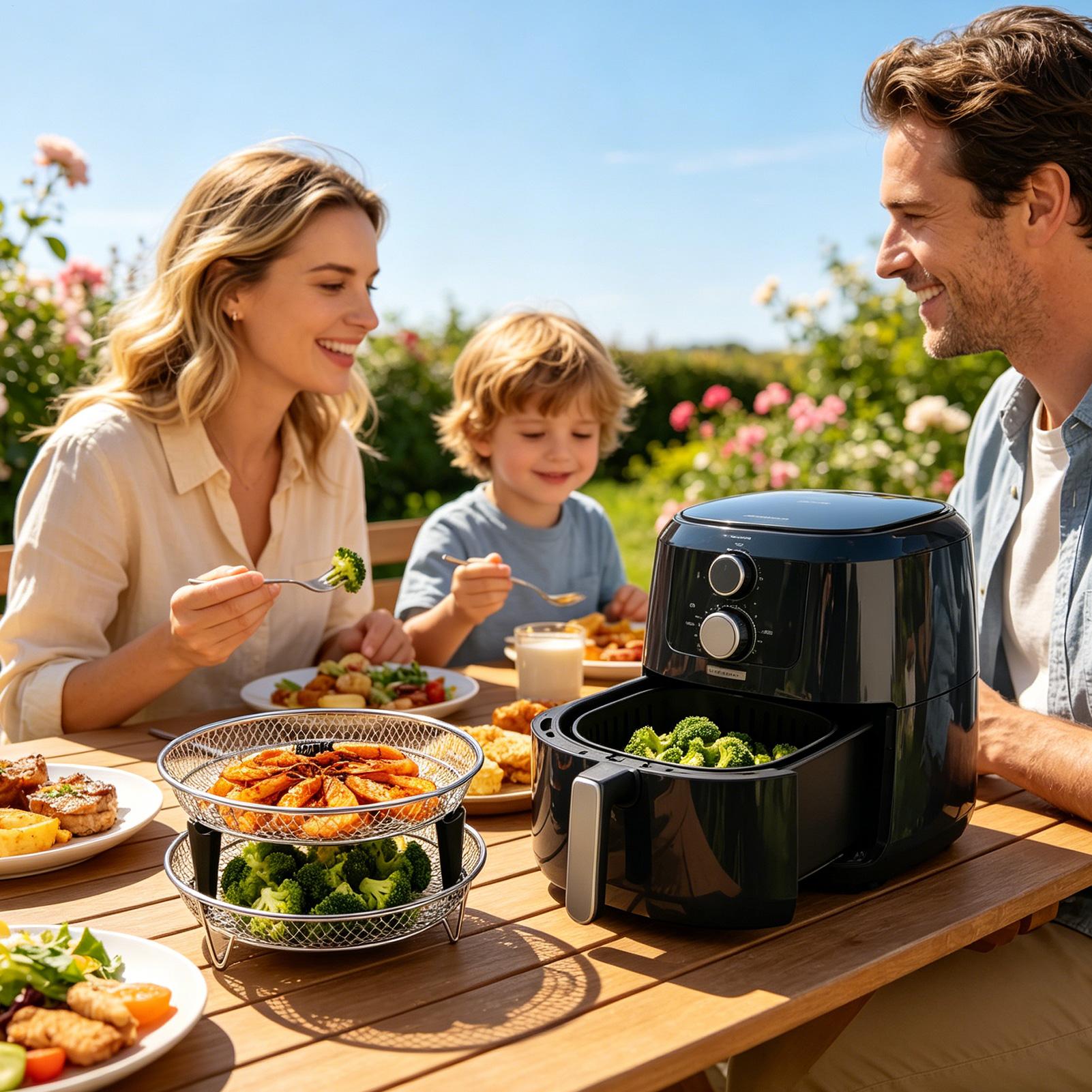 Air Fryer Accessories Stainles - Commercial Kitchen Steamer avis et prix