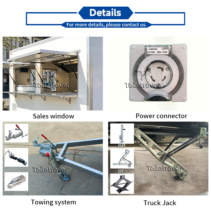 Customizable Commercial Mobile - Commercial Kitchen Trailer avis et prix