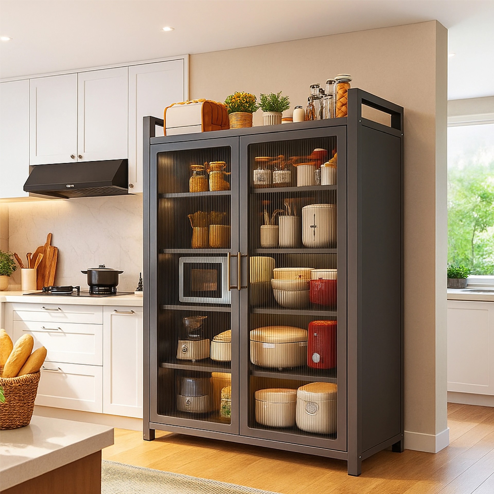 Kitchen multi-functional rack  - Commercial Kitchen Microwave avis et prix