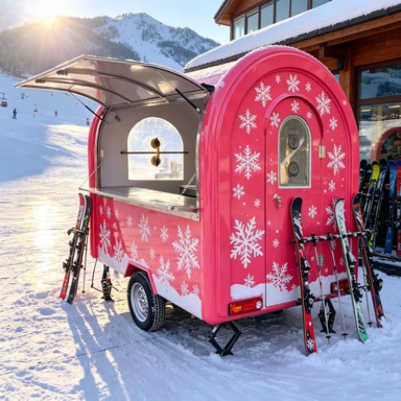 Hot Dog BBQ Mobile Kitchen Tra - Commercial Kitchen Trailer avis et prix