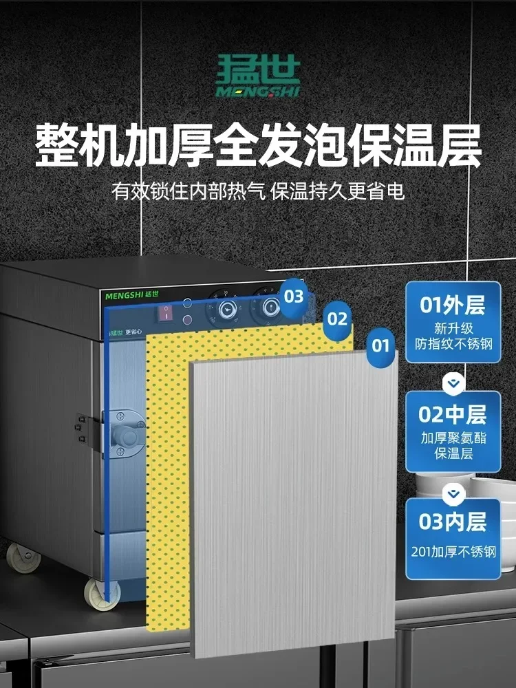 220V Stainless Steel Electric  - Commercial Kitchen Steamer avis et prix