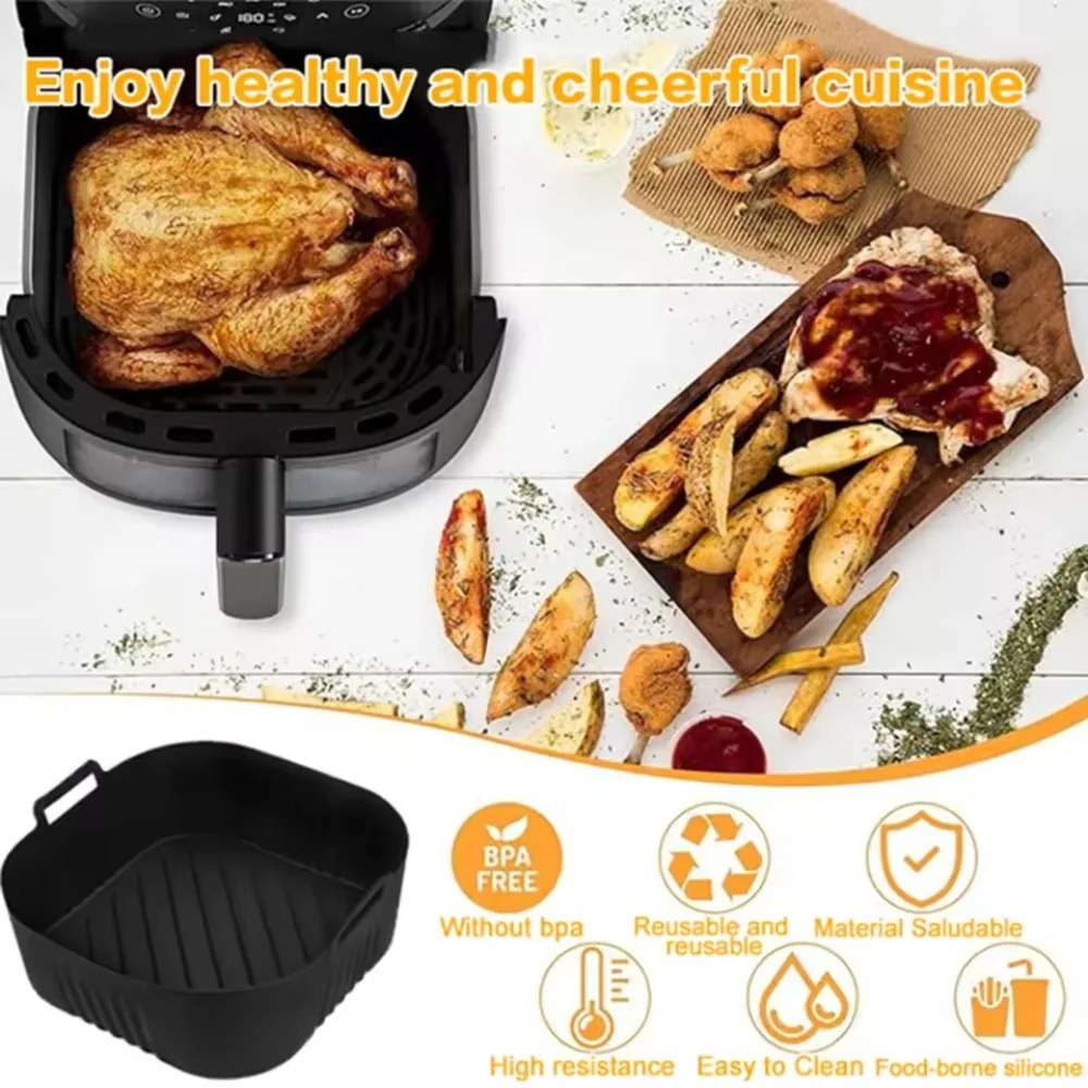 Silicone Air Fryer Mold Oil Fi - Commercial Kitchen Cooking avis et prix