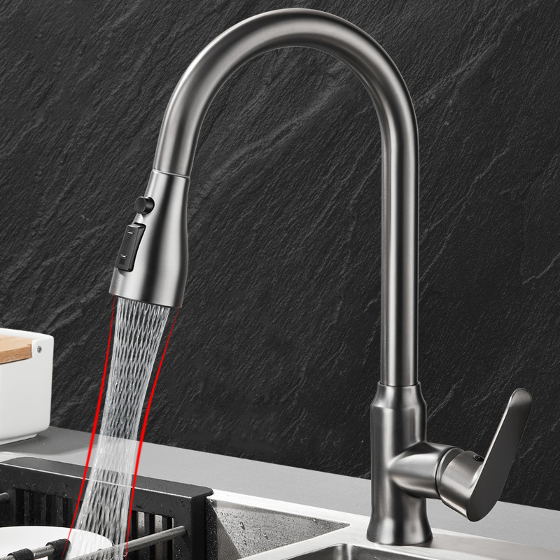 Kitchen Faucet Single Hole Pul - Commercial Kitchen Mixer Tap avis et prix