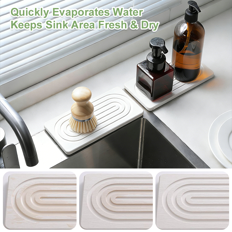Faucet Mats Diatom Mud Kitchen - Commercial Kitchen Tap avis et prix
