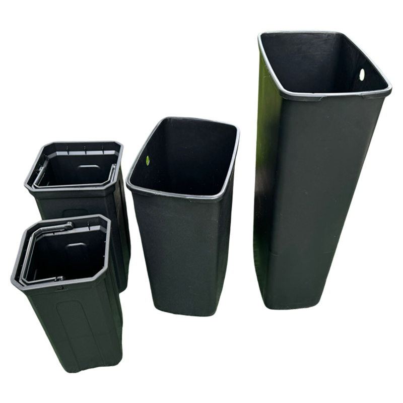 Thiened Plastic Garbage Can In - Commercial Kitchen Garbage Can avis et prix