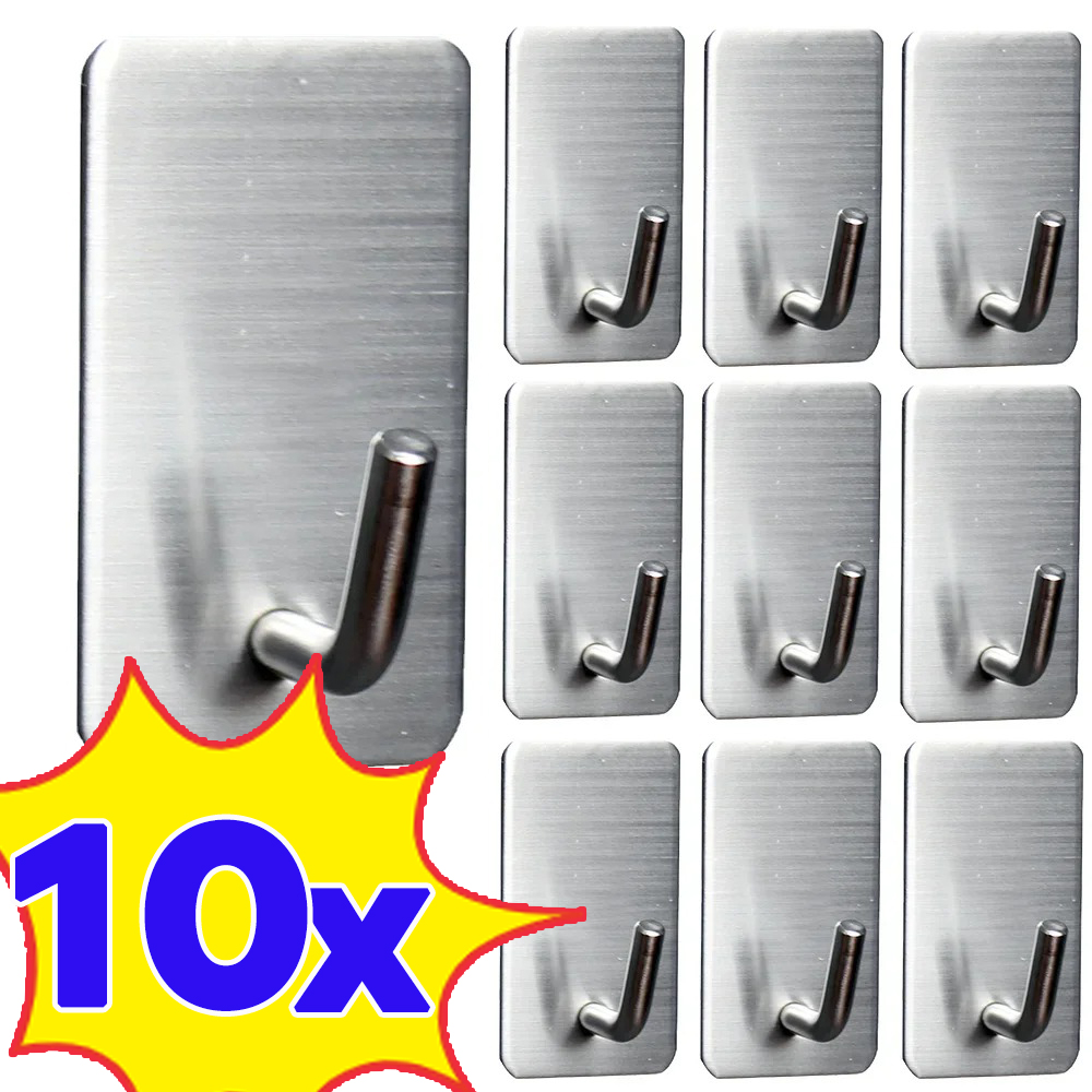 1-10Pcs Self Adhesive Hook Sta - Commercial Kitchen Shelving avis et prix