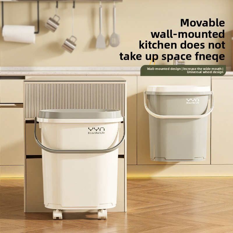 Large Capaci Kitchen Batoom Wa - Commercial Kitchen Garbage Can avis et prix