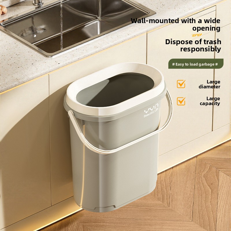 Large Capaci Kitchen Batoom Wa - Commercial Kitchen Garbage Can avis et prix