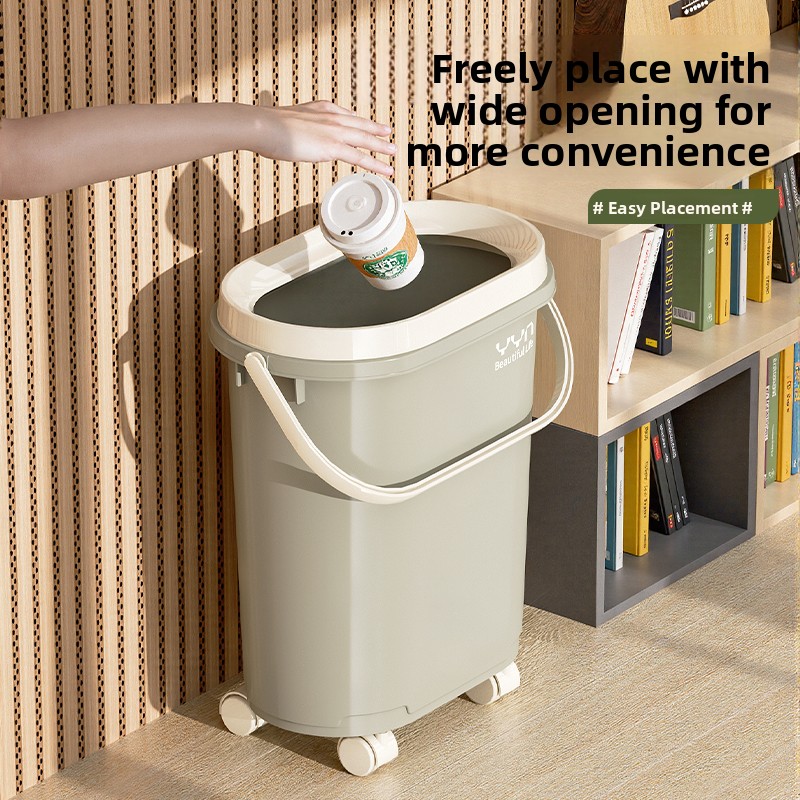 Large Capaci Kitchen Batoom Wa - Commercial Kitchen Garbage Can avis et prix